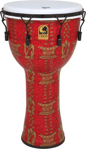 Vista 17 de Freestyle II Cuerda Tuned Djembe - Atardecer africano (9")