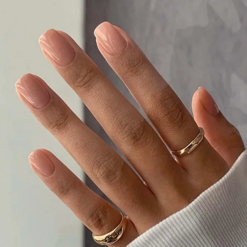 Vista 6 de Foccna - Uñas postizas cuadradas cortas de acrílico a presión, para mujer, de color blanco, con cobertura completa, arte de uñas , sello de Blanco