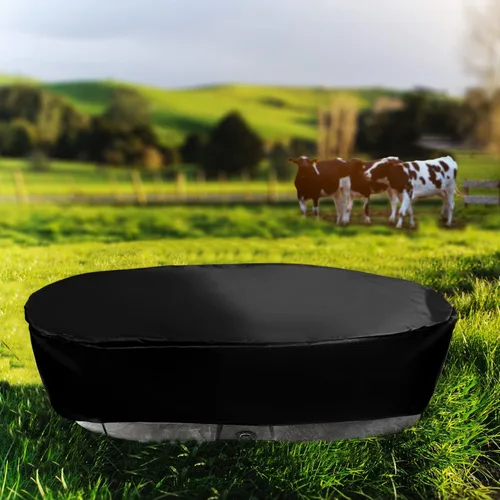Vista 6 de Cubiertas impermeables para tanques, cubierta impermeable ovalada para tanque de almacenamiento ovalado de 150 galones, cubierta impermeable ovalada