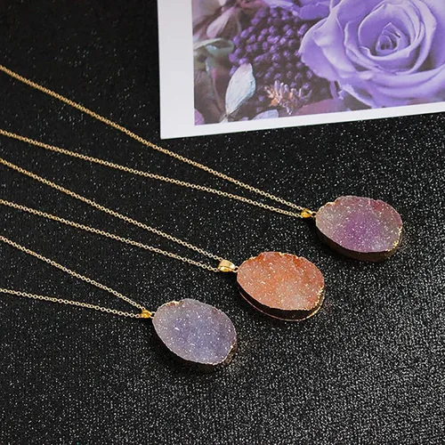 Vista 7 de iLH - Dije de diamantes de imitación para mujer, con letras, de compromiso, joya para regalar de ZYooh, talla única