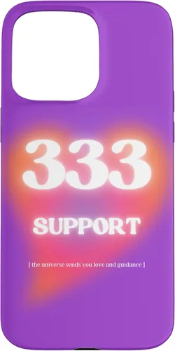 Vista 31 de Angel Number 333 Case for iPhone 17