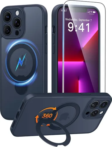 Vista 19 de FNTCASE Funda para Samsung Galaxy Z Fold 7 para Magsafe Negro