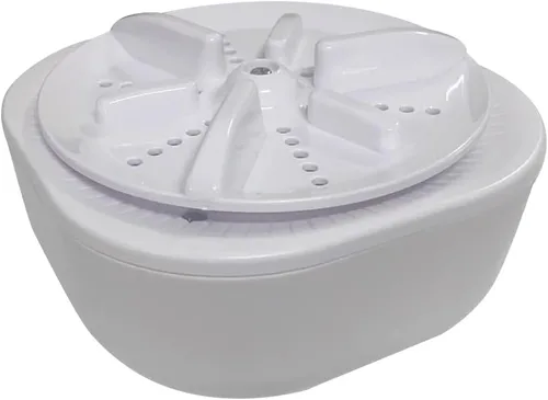 Vista 7 de Mini lavadora - Lavadora portátil Lavadora de turbina ultrasónica Turbo Lavadora para viajes de negocios Salas universitarias