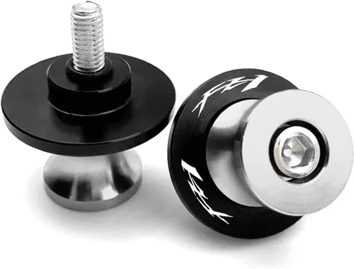 Vista 7 de Motorcycle M6 Swingarm Sliders Screw Swing Stand Screws Compatible with Yamaha FZ1 FZ-1 2006-2015 FZ6 N S 2004-2016 FZ8 FZ-8 2010-2018