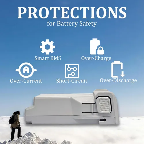 Vista 4 de Mini 4 Pro Batería Plus para DJI, Batería de Vuelo Inteligente de 3850mAh-7.38V Plus para Reemplazo de Serie de Dron DJI Mini 3 Pro