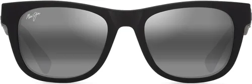Vista 8 de Maui Jim Polarized Men's and Women's Kaulike Square Sunglasses Mate Trans Azul/Azul Hawaii Polarizado