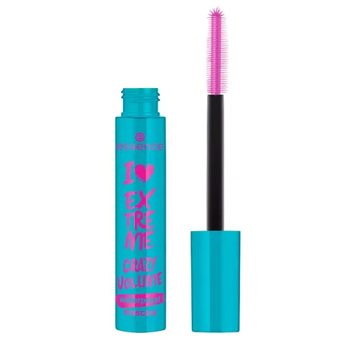 Vista 9 de essence Máscara I Love Extreme Crazy Volume (Paquete de 1) Volumen intenso y dramático y longitud en un solo trazo Vegana y libre de crueldad