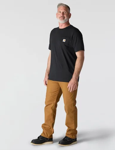 Vista 7 de Carhartt Camiseta con bolsillo Iconic K87 para hombre Negro
