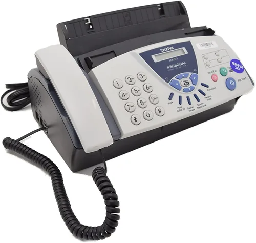 Vista 4 de Brother FAX-575 Fax personal, teléfono, y copiadora