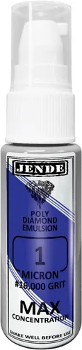 Vista 9 de Jende Emulsión de bloqueo de cuchillo de polidiamante de concentración máxima, 0.10 micras, 0.8 fl oz