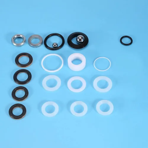 Vista 6 de FDIT O Kit de reparación 395 595 495 390 Pulverizador de sello Ultra 390 Piezas Anillos Kit de embalaje de reparación de máquinas de pulverización