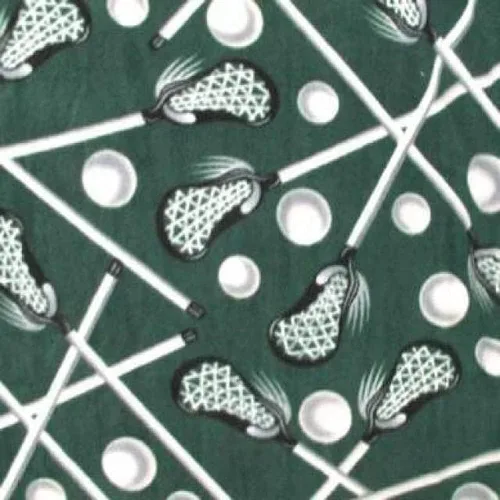 Vista 2 de Pico Textiles - Tela polar lacrosse Hunter verde (1 yarda)