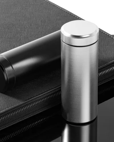 Vista 5 de OZCHIN Aluminum Storage Jar Portable Airtight Smell Proof Container Bottle Multipurpose Storage Container for Spices, Coffee & Teas 196 ml