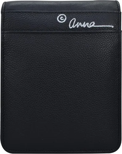 Vista 2 de Anna by Anuschka Bolso bandolera convertible con solapa de cuero pintado a mano para mujer, Bengal Tiger