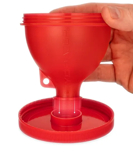 Vista 6 de Hydra Cup [6 Pack] Set de Embudos ProStand con Soporte para Llenar Botellas de Agua, Botellas Agitadoras con Polvo de Proteína, Set