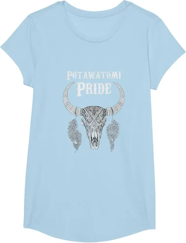 Vista 19 de Potawatomi Pride Tribe Native American Indian Buffalo Camiseta