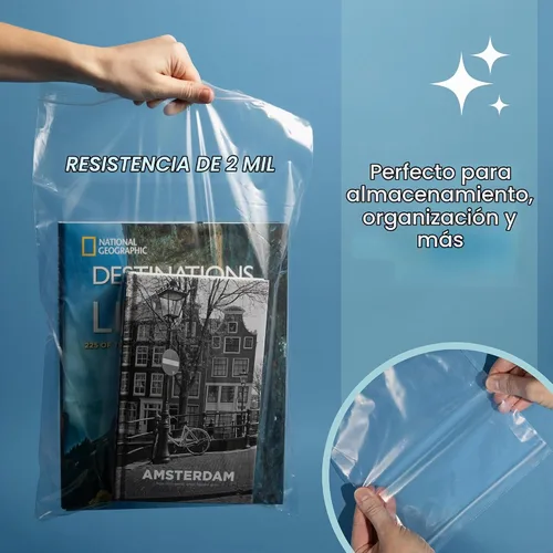 Vista 6 de Spartan Industrial - Bolsas pequeñas con cremallera de 1 x 1 pulgada (1000 unidades) - Mini bolsas de polietileno transparentes con cierre