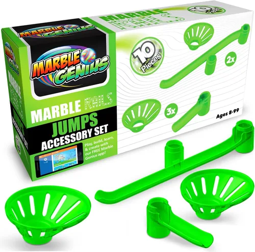 Vista 11 de Marble Genius Juego de accesorios de canicas, 60 piezas