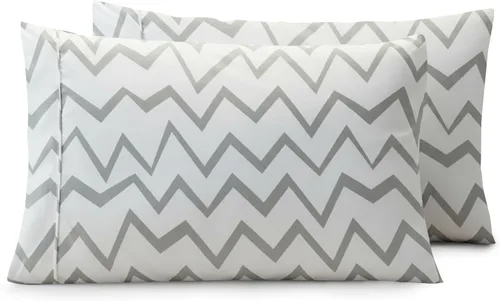 Vista 55 de Elegant Comfort Juego de fundas de almohada ultrasuaves de lujo de 2 piezas - Microfibra premium de calidad hotelera 1500, doble cepillado