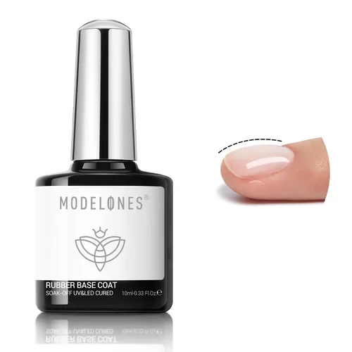 Vista 29 de modelones 2pcs 0.5 fl oz 10 in One X Nail Gel Pegamento Gel Base Coat Brush D-transparente-2