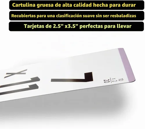 Vista 5 de Juego de Tarjetas Flash de Matemáticas Galardonado: 600 Datos para Suma, Resta, Multiplicación y División - 10 Divertidos Juegos de Aprendizaje