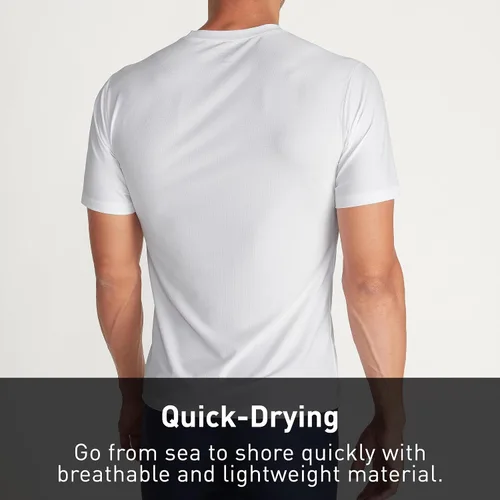 Vista 4 de ExOfficio Men's Give-N-Go 2.0 Crew Neck - ExOfficio Travel Undershirt for Men, Breathable and Durable, Easy Clean