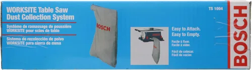 Vista 2 de Bosch TS1004 Sierra de mesa Bolsa colector de polvo
