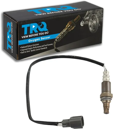 Vista 198 de TRQ Sensor de Oxígeno O2 de 4 Hilos de Banda Estrecha Compatible con VW Atlas 2.0L 2018-21, VW GTI 2.0L 2016-18, Audi A3 Quattro 2.0L 2015-18, VW