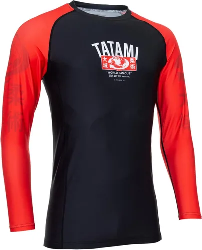 Vista 2 de Tatami Fightwear Camiseta de manga larga de fama mundial, color negro