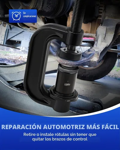 Vista 5 de Orion Motor Tech Kit de prensa de rótula, herramienta de extracción de juntas esféricas maestras de 21 piezas con marco en C, pasador de anclaje