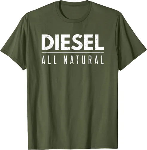 Vista 8 de Diesel All Natural Diesels Trucks Roll Carbón Power 4X4 T-Shirt Negro