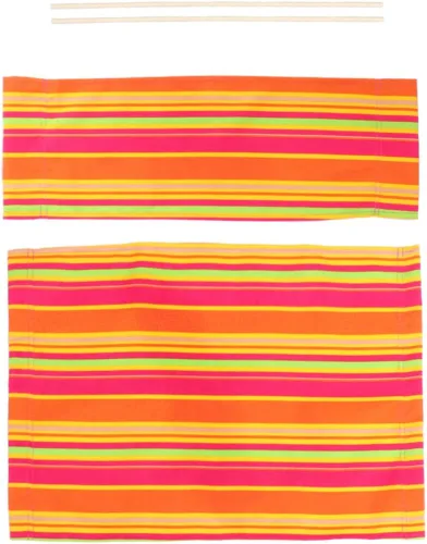 Vista 10 de BESPORTBLE 1 juego de funda de repuesto de lona, color negro, casual, para silla de director, asiento y respaldo de lona con palo de madera