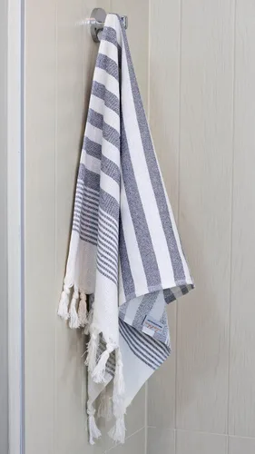 Vista 9 de Clotho Paquete de 4 toallas de mano turcas para baño y cocina, 100% algodón de 16 x 38 pulgadas, juego de 4 toallas decorativas, de secado rápido