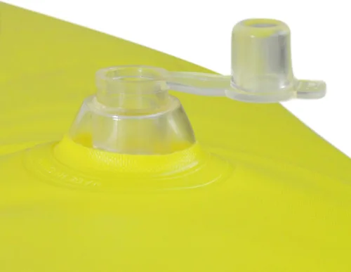 Vista 6 de Anillo de piscina inflable de solsticio a rayas - 42 pulgadas - Amarillo y azul