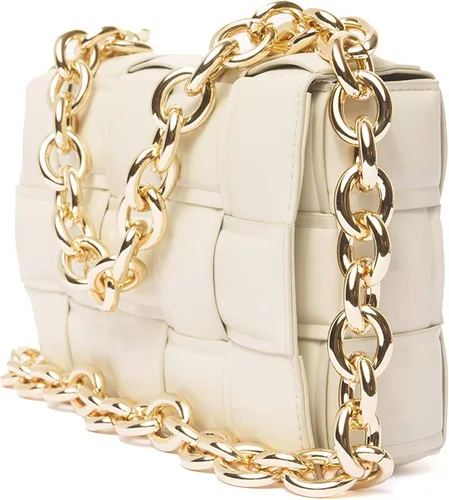 Vista 2 de B.Bella Bolso cruzado con cadena de casete para mujer