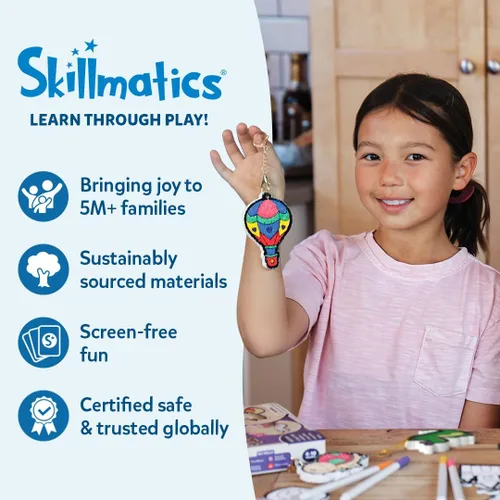 Vista 9 de Skillmatics Juego de cartas: DIBS, juego de trivia de ritmo rápido, divertido y educativo para familiares, amigos y fiestas, pensamiento rápido, 10