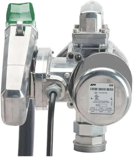 Vista 4 de GPI - Bomba de transferencia de combustible G20 con boquilla de cierre automático, 20 GPM, 12 voltios (162000-03)