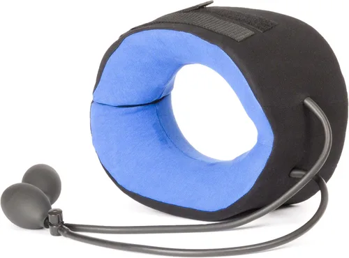 Vista 8 de Body Sport TracCollar Dispositivo de tracción cervical para cuello, pequeño/mediano, se adapta a tamaños de cuello de 14 a 16 pulgadas, liberación