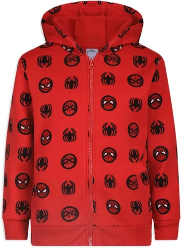 Vista 2 de Marvel Spiderman - Paquete de 2 sudaderas con capucha para niños pequeños y pequeños, color rojonegro