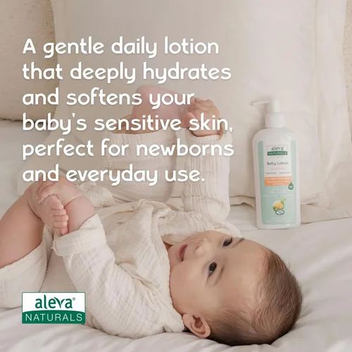 Vista 7 de Aleva Naturals Hidratante calmante diario Para piel seca sensible Loción facial y corporal Hecho con ingredientes naturales y orgánicos
