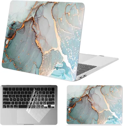 Vista 9 de Funda para MacBook Air 15.3'' A3448/A3241/A3114/A2941, lunares marrones
