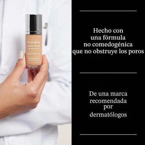 Vista 6 de Tinte líquido de maquillaje hidro aumentador Neutrogena, 1 onza líquida