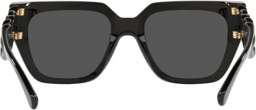 Vista 4 de Versace Gafas de sol para mujer marco negro lentes gris oscuro 2087in