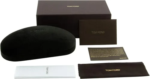 Vista 3 de Tom Ford Binx FT-0681-16B - Lentes de sol color plateado aviador gris gradiente 2N