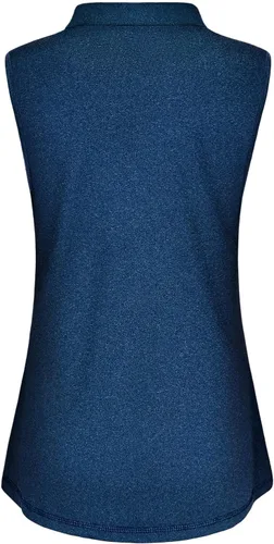 Vista 3 de MISS FORTUNE Women's Polo Shirts, Golf V-Neck Workout Tops, Moisture Wicking Ladies Golf Shirt Loose Fit for Tennis Yoga