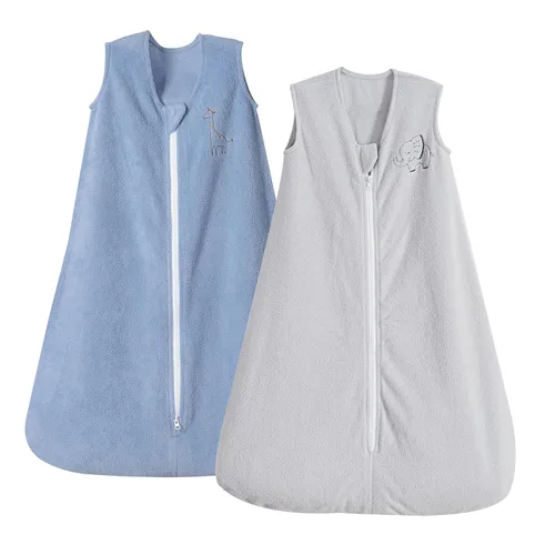 Vista 12 de PHF Saco de dormir cálido de microforro polar para bebé de 0 a 6 meses, manta suave para bebé, sacos de dormir con cremallera de 2 vías, paquete