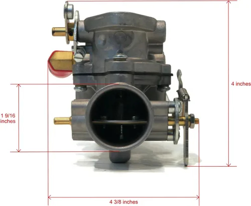 Vista 2 de The ROP Shop Repuesto de carburador compatible para Case IH, Farmall Cub Tractor 154, 184, 185 y Lo-Boy Zenith 13781, 13794, 70949C92 7, 1523C93