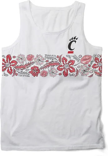 Vista 18 de Wes and Willy Camiseta sin mangas floral para hombre