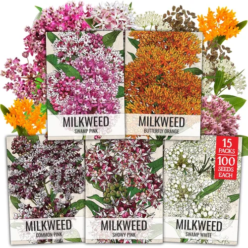 Vista 19 de Seed Needs - Semillas de Capuchina para Plantar Flores Comestibles - Juego de Colección de Mezcla Joya y Capuchinas de Doble Brillo para Atraer