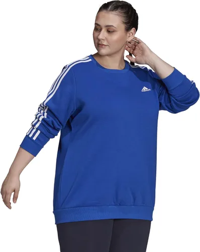 Vista 18 de adidas Sudadera Essentials de forro polar con 3 rayas para mujer